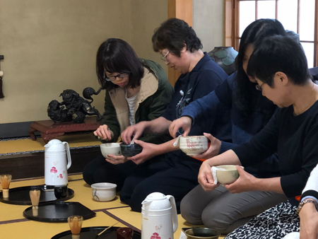 旧瀬戸邸での日本茶・お点前体験